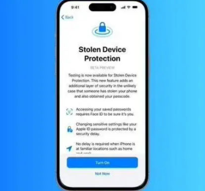 昌吉苹果授权维修店分享被盗设备保护功能开启方法