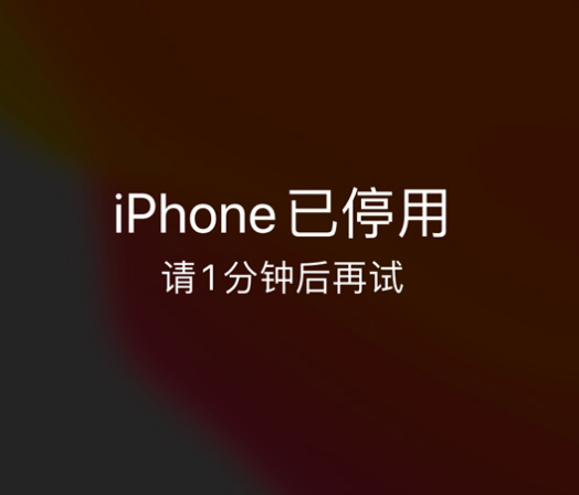 昌吉苹果手机维修分享:iPhone 显示“不可用”或“已停用”怎么办？还能保留数据吗？ 