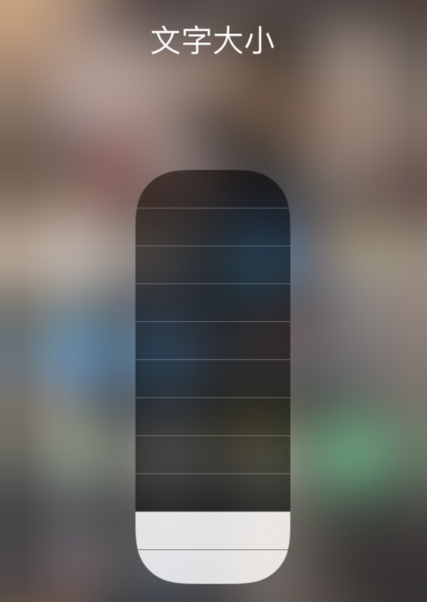 昌吉苹果手机维修分享小技巧：在 iPhone 控制中心快速调节字体大小 
