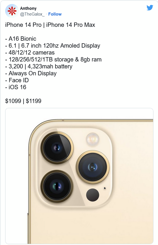 昌吉苹果14维修分享iPhone 14全系涨价 