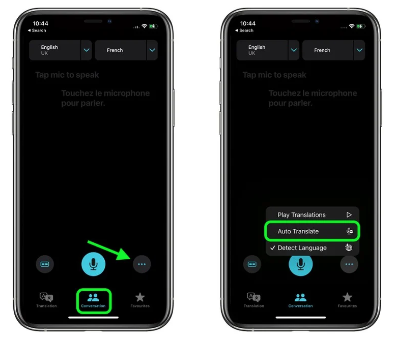 昌吉苹果手机维修分享iOS 15 “翻译” App 新改进 