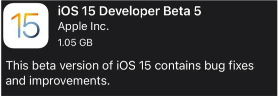 昌吉苹果手机维修分享如何升级到iOS15.0 beta5 